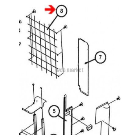 GRILLE DE PROTECTION ARRIERE