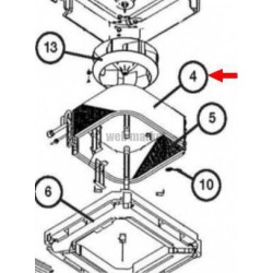 Evaporateur - Pièce de rechange origine fabricant
