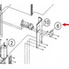 Protection bornier - Pièce de rechange origine fabricant