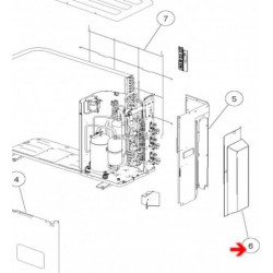 Cache raccord - Pièce de rechange origine fabricant