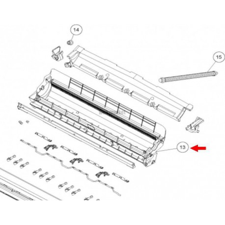 Bac de récupération des condensats - Pièce de rechange origine fabricant