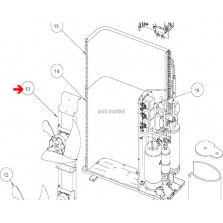 Support moteur - Pièce de rechange origine fabricant