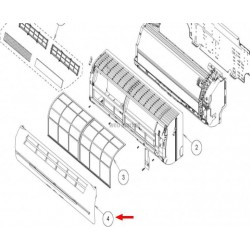 Façade avant - Pièce de rechange origine fabricant