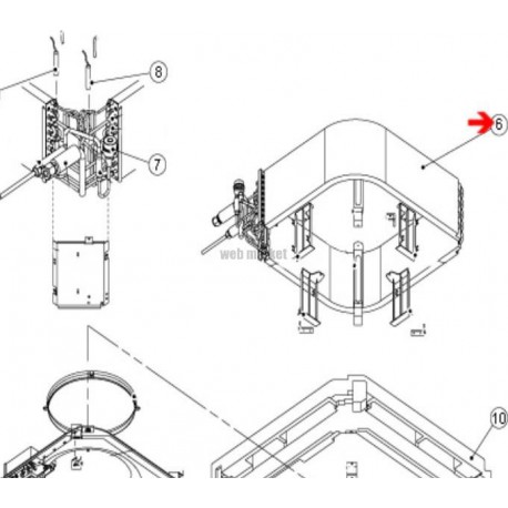 Evaporateur - Pièce de rechange origine fabricant