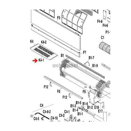 KIT DE FILTRE ANTISTATIQUE-Daikin