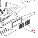 FILTRE A AIR  620 X 224 X 20mm-Daikin