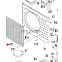 GRILLE AVANT EX1182152 4MXS80D/4MKS90D-Daikin