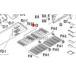 FILTRE A AIR FH35SUP60BJ-Daikin
