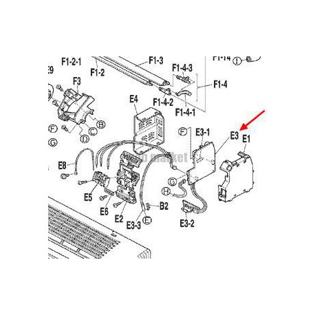 PLATINE CONTROLE 3FB04145-23-Daikin