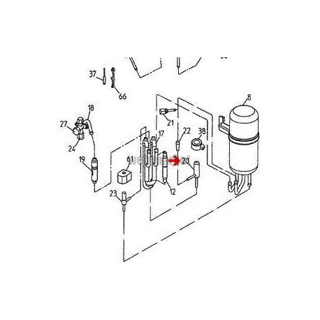 CORPS  DETENDEUR   3SA50052-1-Daikin