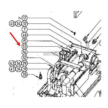 CONNECTION VASE EXPENSION 3PW37456-1-Daikin