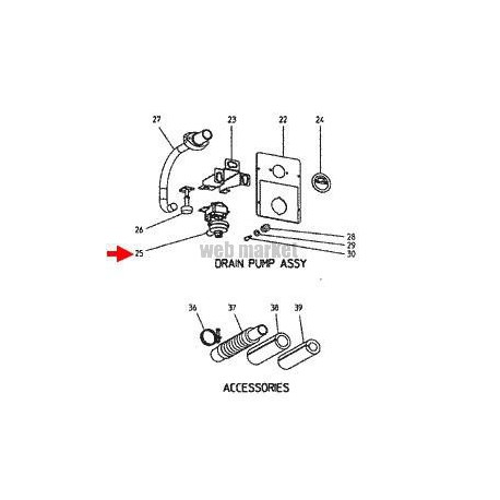 POMPE PLD-12230DM-16 3P100374-1+ 0628244-Daikin