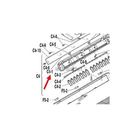 VOLET DE BALAYAGE FLY45GV1-Daikin