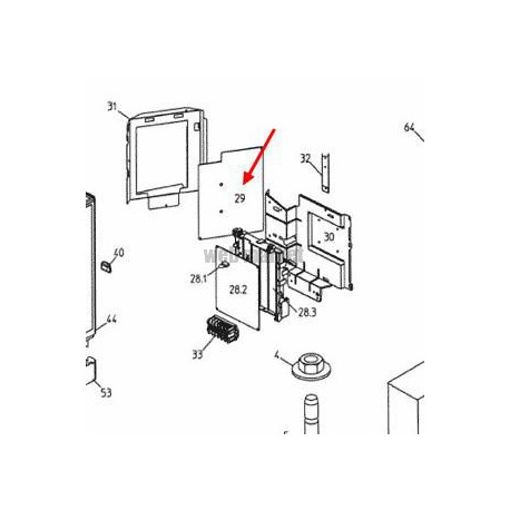 PLATINE  INVERTER PC0419-1 2P145117-2-Daikin
