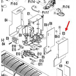 PLATINE DE CONTRÔLE 3F011635-26-Daikin