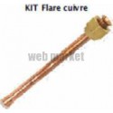 KIT FLARE CUIVRE 150MM  3/8 