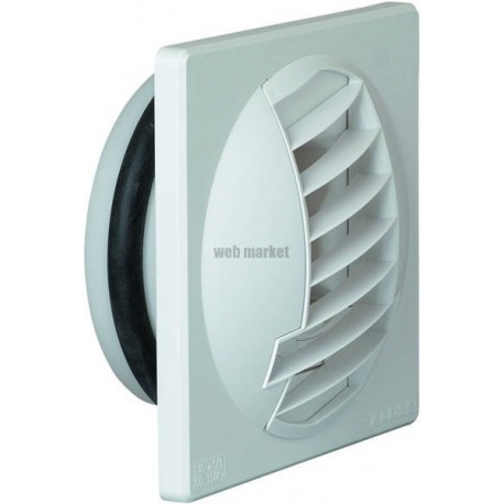 ALDES Bouche Autoréglable BapCOLOR 30/90 m3/h D 125 mm - Gris