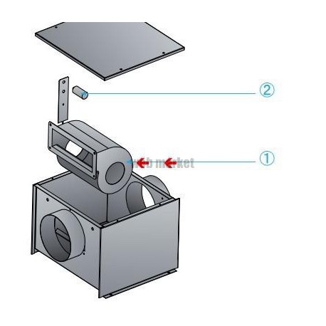 ALDES MOTO-VENT.VEKITA+ 2000