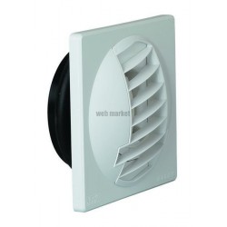 ALDES Bouche Autoréglable BapCOLOR 45/105 m3/h D 116 mm - Blanc