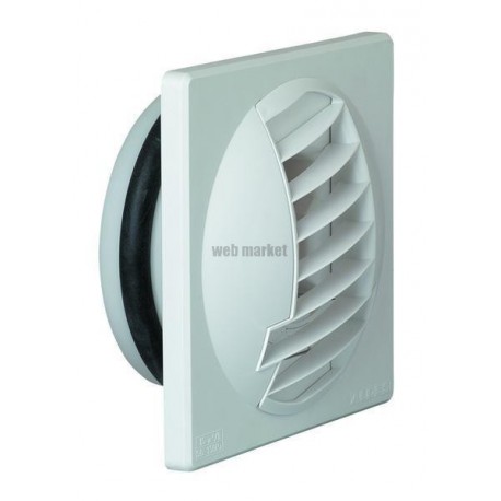 ALDES Bouche Autoréglable BapCOLOR 45/120 m3/h D 100 mm - Blanc