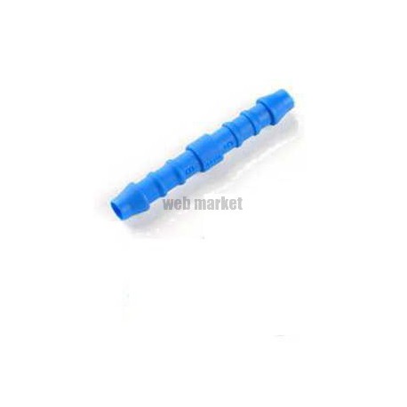 RACCORD DROIT CANNELE POUR TUBE CLAIR 4-6MM