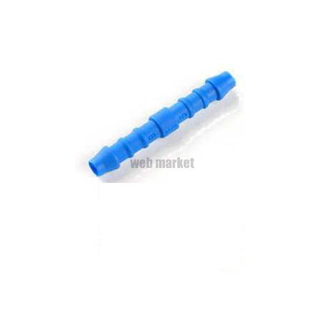 RACCORD DROIT CANNELE POUR TUBE CLAIR 9-12MM