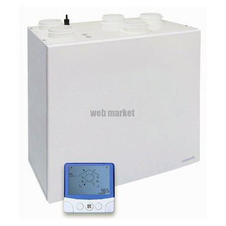Optimocosy hr plus - vmc pavillonnaire double flux haut rendement connectee