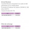 G4 p/300-500 pci - filtre de rechange g4 pour critair ec 300-500pci