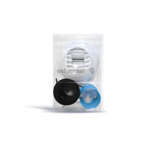 Kit TWIST&GO + bouche auto WC 5-30 manuelle D80 griffes