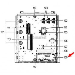 PLATINE DE CONTROLE . 4PW62612-1-Daikin
