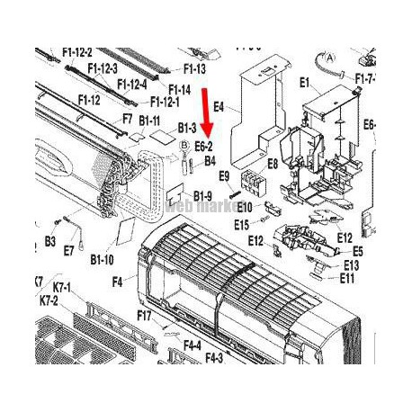 ENSEMBLE SONDE  3EB70082-2-Daikin