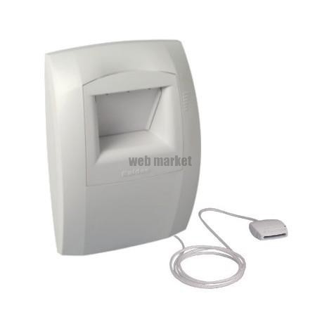 ALDES Bouche hygroréglable cuisine C31 Curve L 10-50/75 m3/h D125 mm cordelette - BLC