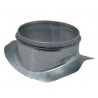 ALDES Piquage équerre circulaire galvanisé à joint - Diamètre 125/400-630