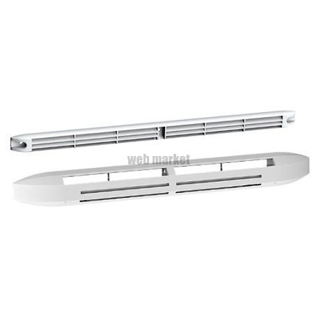 Eh 5/45 + g-37 gr - entrée d'air hygro. acoustique 5/45+grille - 37db gris