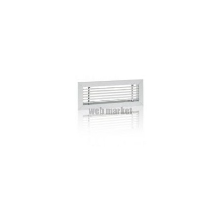 Dla 600x100b - grille lineaire alu blanc 600x100