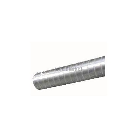 Conduit flexible spécial gaz - SGC - Aluminium - Diamètre 125 mm - Long. 1,5 m