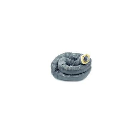 T 127 alu cr 25 - conduit souple aluminium calorifuge diamètre 125 epaisseur 25