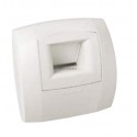 ALDES Bouche hygroréglable bain/WC BW43 Curve S 15-50 m3/h D 125 mm présence - BLC
