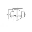 Ax 100 bc - Ventilateur pour conduit d100 basse consommation