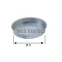 Bouchon mâle / femelle - BMF - Diamètre 450 mm - Acier galvanisé - Avec joint