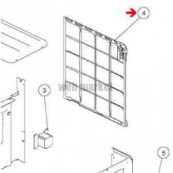 FUJITSU Grille de protection condenseur pour machine type AOYR12LGC