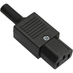 Fiche alimentation 220V - Pièce de rechange origine fabricant