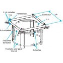 ALDES Cadre sur Conduit VELONE 4.5 / 7.2 / 10.5