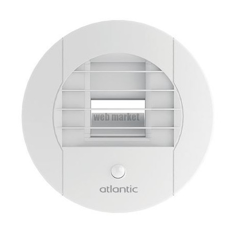 Bhbw 15/45-45Fp 125L - Bouche d'extraction hygroréglable SDB/WC électrique 125