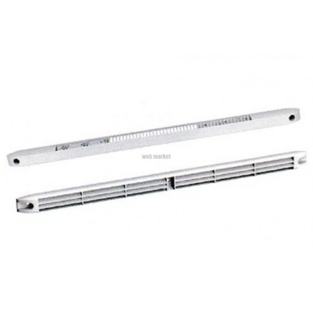 Entrée d'air autoréglable 15m3/h + grille - 35 dBA - Blanc