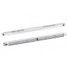 Entrée d'air autoréglable 15m3/h + grille - 35 dBA - Blanc