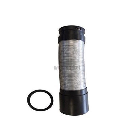 Raccord Optiflex® Easyclip souple pour conduit diamètre 90 mm
