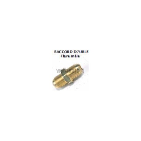 DOUBLE FLARE MALE A VISSER 3/4 SAE