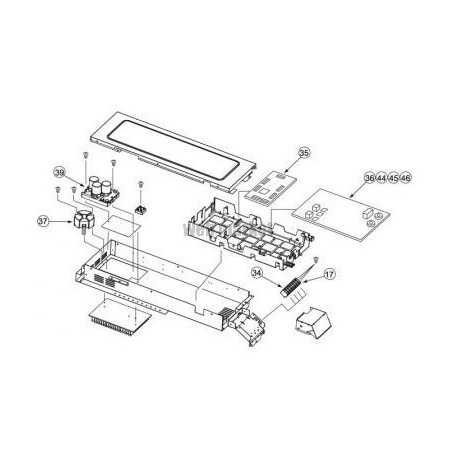 HITACHI CARTE PRINCIPALE POUR MACHINE TYPE RAM55QH5