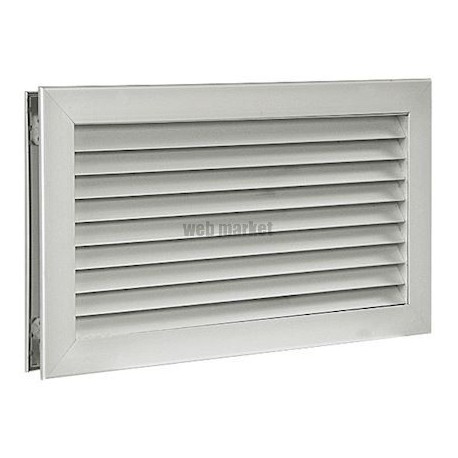 ALDES AC 181 -  600 X 300 MM - GRILLE ALUMINIUM DE TRANSFERT